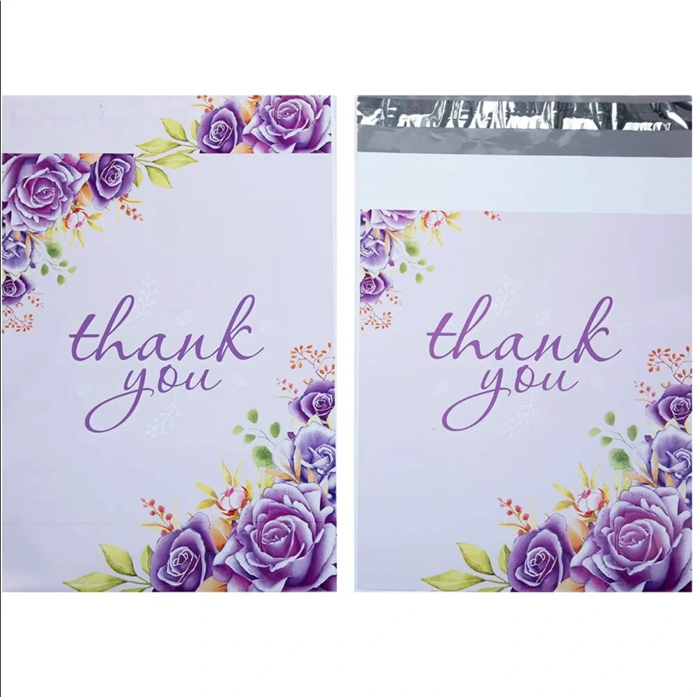 NEW Poshmark Packages "Thank you!" Gift Wrapping Shipping Supplies Set ~ 6 Items - Picture 2 of 11